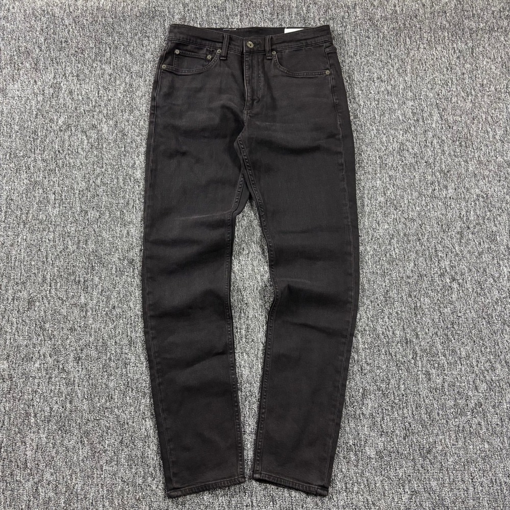 Rag & Bone Fit 2 Slim Mens Black Jeans 30x32 Premium Designer Denim Pants